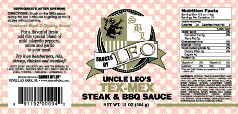 barbecue sauce label